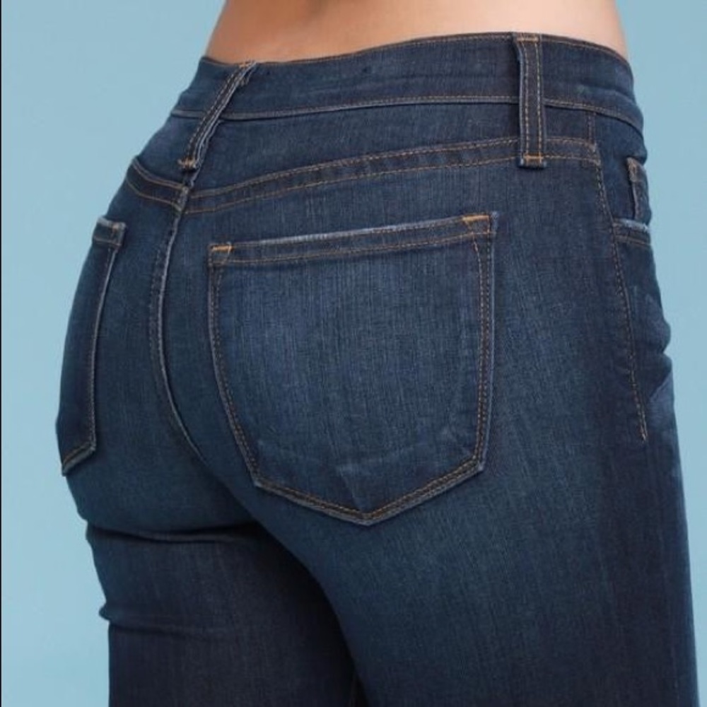 Skinny Mid Rise Jeans - Size 1, 25 - Picture 3 of 4